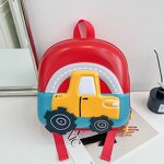 Hardshell Backpack Supplier - OEM Cute Cartoon Car USB Backpack
