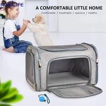 Pet Carrier Supplier - OEM Foldable Soft Sided Airline Approved