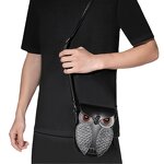 PU Backpack Factory - OEM Owl Emblazonment Adjustable Strap