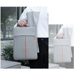 Leather Briefcase Factory - OEM Portable Simple Design Notebook