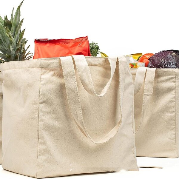 Shopping Tote Supplier - OEM Eco-Reusable Foldable Canvas