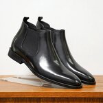 Dress Shoes Manufacturer - OEM Men's Breathable Ankle Boots