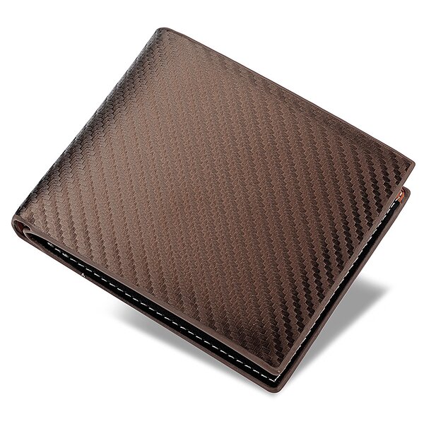 Men's Wallet Manufacturer - OEM Carbon Fiber RFID Long Zip