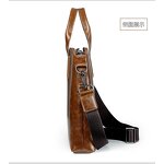 Briefcase Manufacturer - OEM Men's Soft Leather Horizontal
