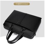 Briefcase Supplier - OEM Men's Soft Canvas Shoulder Bag