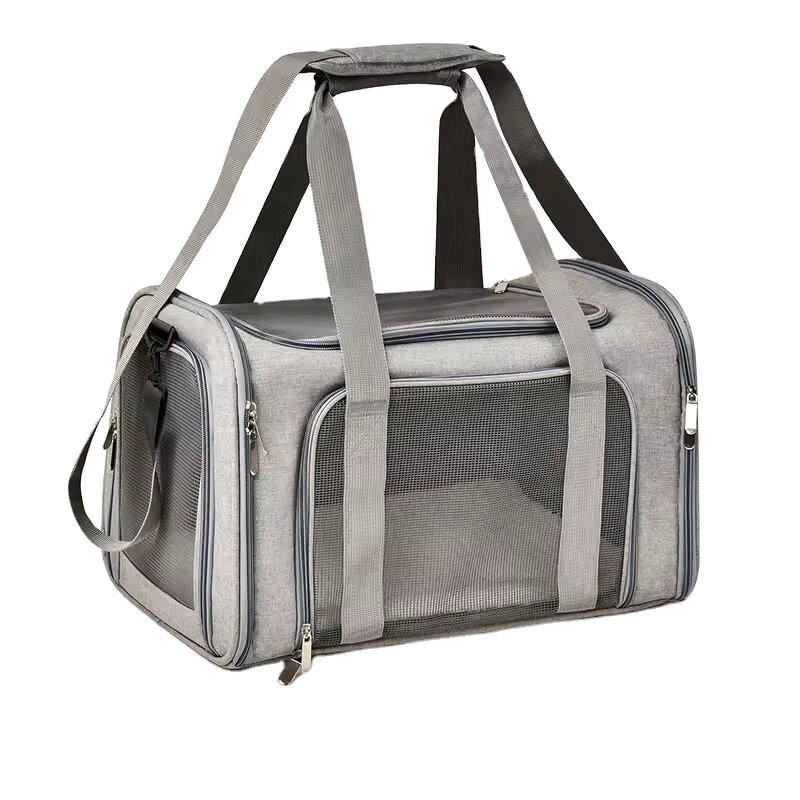 Pet Carrier Supplier - OEM Foldable Soft Sided Airline Approved