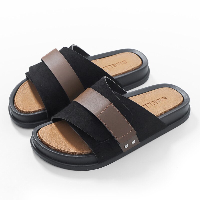 Slippers Manufacturer - OEM Men's Thick Soled Casual Sandals