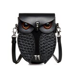 PU Backpack Factory - OEM Owl Emblazonment Adjustable Strap