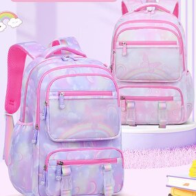 Kids Backpack Factory - OEM Custom Large Capacity Pink Design