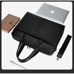 Briefcase Supplier - OEM Men's Soft Canvas Shoulder Bag