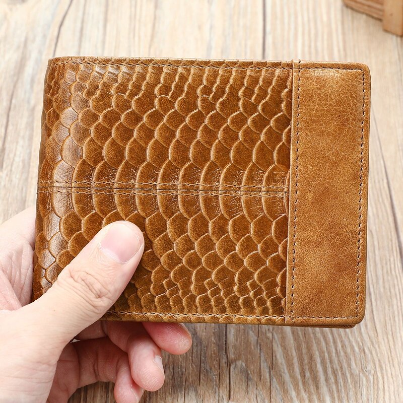 Men's Wallet Manufacturer - OEM Genuine Cowhide Leather Vintage