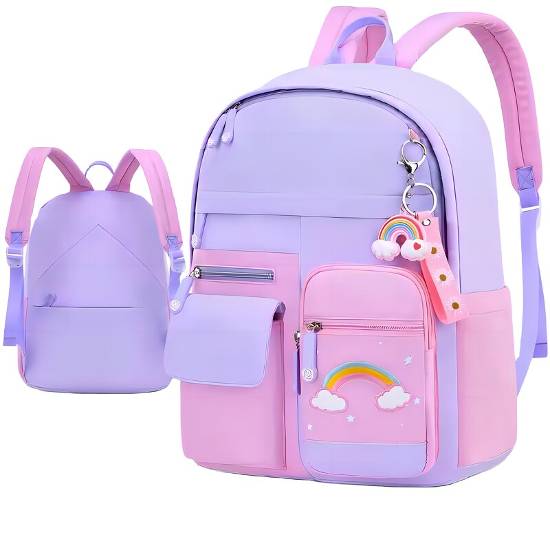 Pink Backpack Factory - OEM Custom Large Capacity Teen Girls