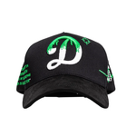 Baseball Cap Manufacturer - OEM 3D Embroidery Distressed Curved