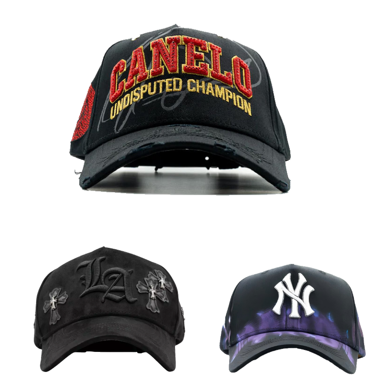 Baseball Cap Factory - OEM Suede 3D Embroidery Curved Brim