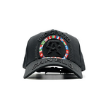 Sport Cap Manufacturer - OEM 3D Embroidery Fitted Middle Crown