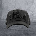 Baseball Cap Factory - OEM Distressed Suede Curved Brim 5 Panel