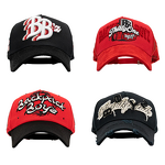 Baseball Cap Manufacturer - OEM 5 Panel Curved Brim Embroidery