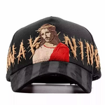 Baseball Cap Supplier - OEM 3D Embroidery Distressed Curved