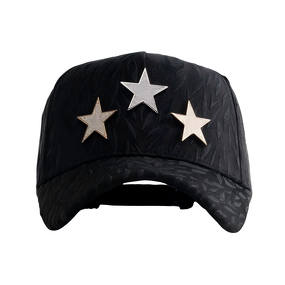 Sports Hat Manufacturer - OEM Star Barbas 5-Panel Puff Printing