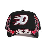 Baseball Cap Supplier - OEM 3D Embroidery Distressed Curved