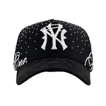 Baseball Cap Supplier - OEM Black Unisex Adult Structured 5
