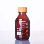 Reagent Bottle Manufacturer - 5000ml Borosilicate Glass GL45 Screw Cap