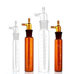 Glass Impinger Factory - 30ml with Open Tube End Inlet/Outlet