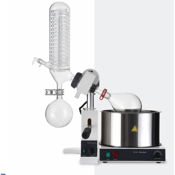 Sliding Rotary Evaporator Manufacturer - 3L Laboratory Vacuum Distiller