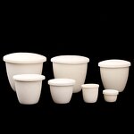 Porcelain Crucible Factory - Perforated Bottom for Extractions Lab