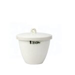 Porcelain Crucible Manufacturer - 200ml with Cover Lid Laboratory