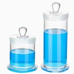 Bell Jar Factory - No.1371 Clear with Knob Top Laboratory