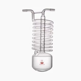 Serpentine Condenser Factory - 85mm High Borosilicate Vacuum Thickened