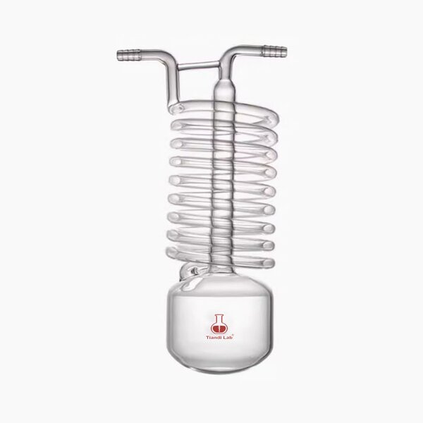 Serpentine Condenser Factory - 85mm High Borosilicate Vacuum Thickened