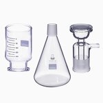 Vacuum Filtration System Factory - 300ml with Fritted Disc Clamp