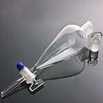 Separatory Funnel Factory - 1000ml Pear-Shape with Glass Stopcock