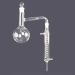 Distilling Apparatus Factory - 500ml Round Bottom Flask with Condenser