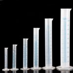 Graduated Cylinder Factory - 500ml Plastic with Blue Markings
