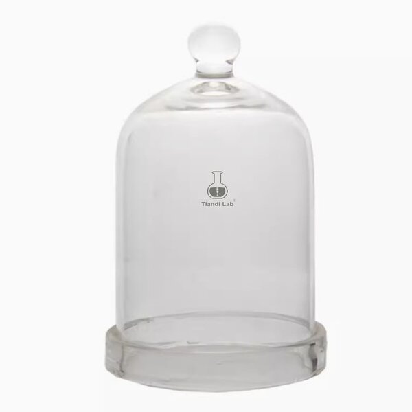Bell Jar Factory - No.1371 Clear with Knob Top Laboratory