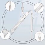 Kjeldahl Distilling Apparatus Factory - Semicro with 200mm Condenser