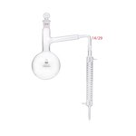 Distilling Apparatus Factory - 500ml Round Bottom Flask with Condenser