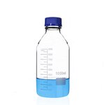 Reagent Bottle Manufacturer - Orange Screw Cap Glass with Scale