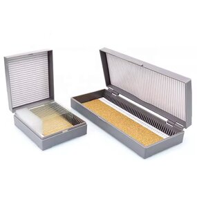 Microscope Slide Case Factory - ABS Material Storage for 100 Slides