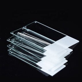 Microscope Cover Slip Factory - 7109 with White Edge Slide Cover