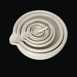 Mortar and Pestle Factory - 100mm White Ceramic Chemistry Set