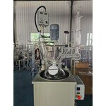 Glass Reactor Kettle Manufacturer - 3L Single-Layer Lab Distillation