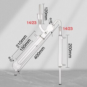Kjeldahl Distilling Apparatus Factory - Semicro with 200mm Condenser
