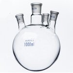 Round Bottom Flask Factory - 2000ml Three Neck Boiling Flask Glass