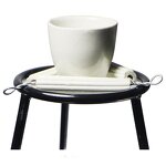 Crucible Triangle Factory - 55mm with Clay Pipe Stems Lab