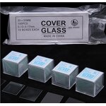 Microscope Cover Slip Factory - 20x20mm Square Glass Slide Cover