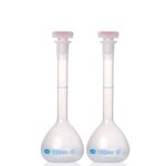 Volumetric Flask Factory - 25-100ml Plastic with Stopper OEM